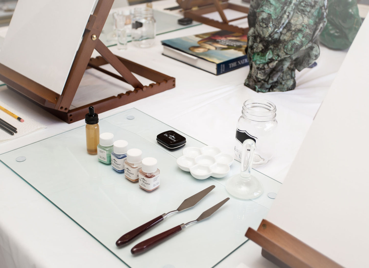 Gemstone Paint-Making Workshop & Intuitive Painting