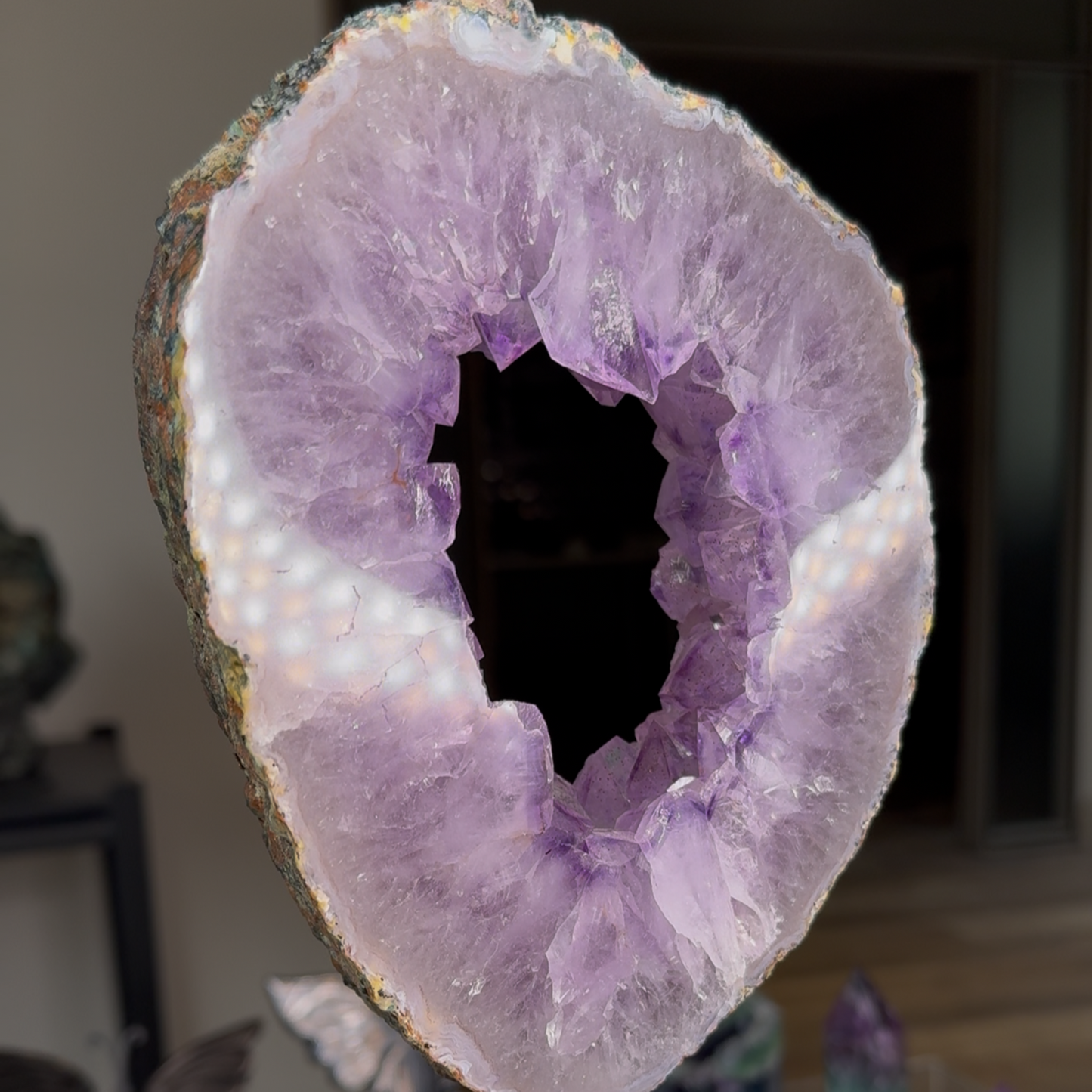 Amethyst Portal on Stand