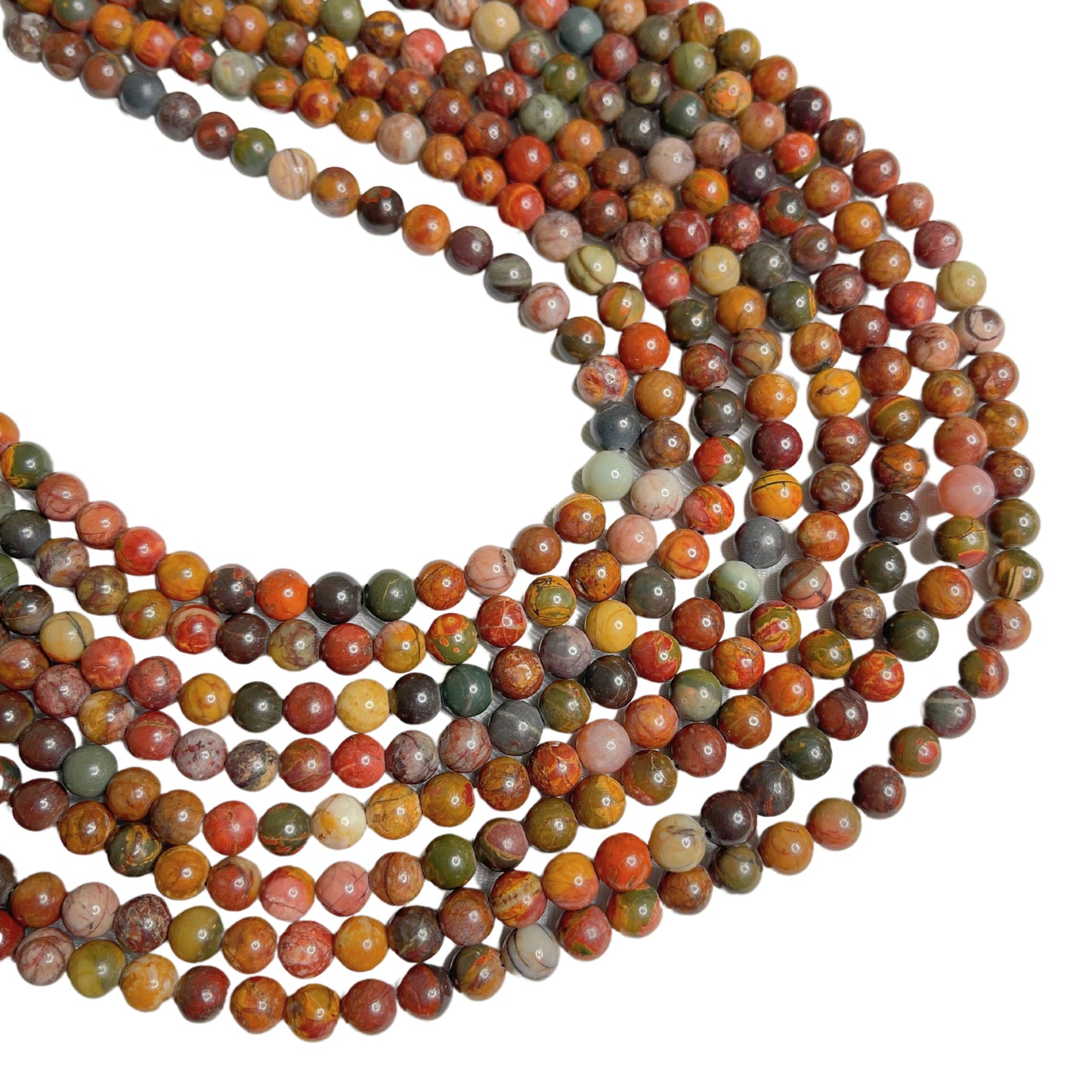 Ocean Jasper Bead Strand IMC-16