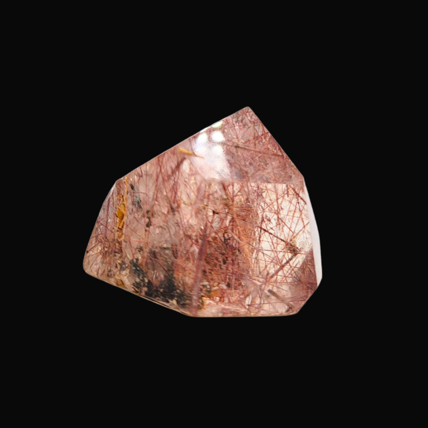 Rutailed Quartz 49-edy