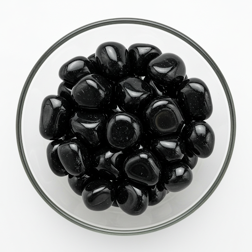 Black Obsidian Tumbles