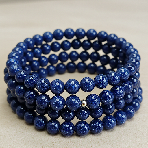 Blue Sandstone Bracelet