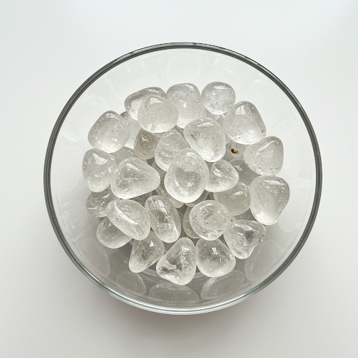 Clear Quartz Tumbles