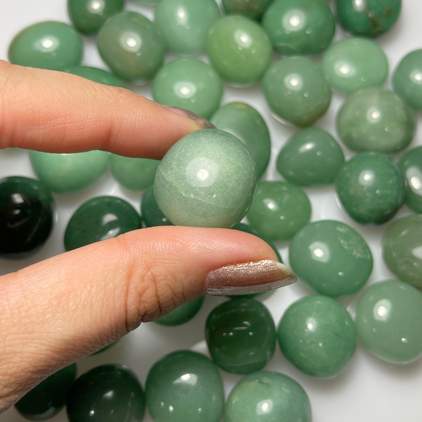 Green Aventurine Tumbles