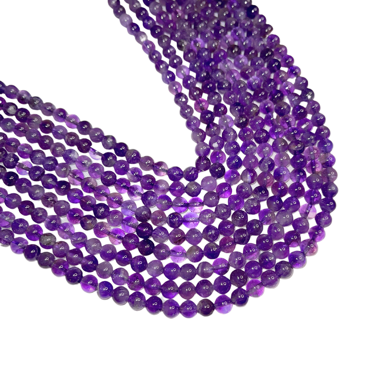 Amethyst Bead Strand