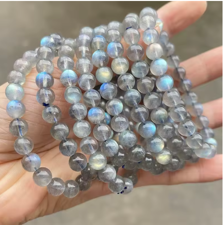 Labradorite Bead Bracelet