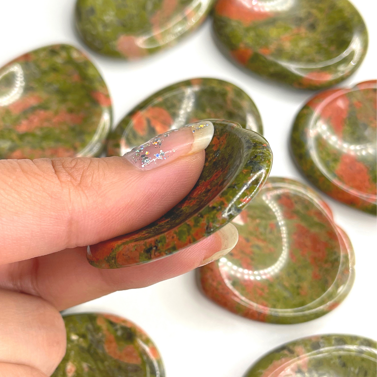 Unakite Worry Stone