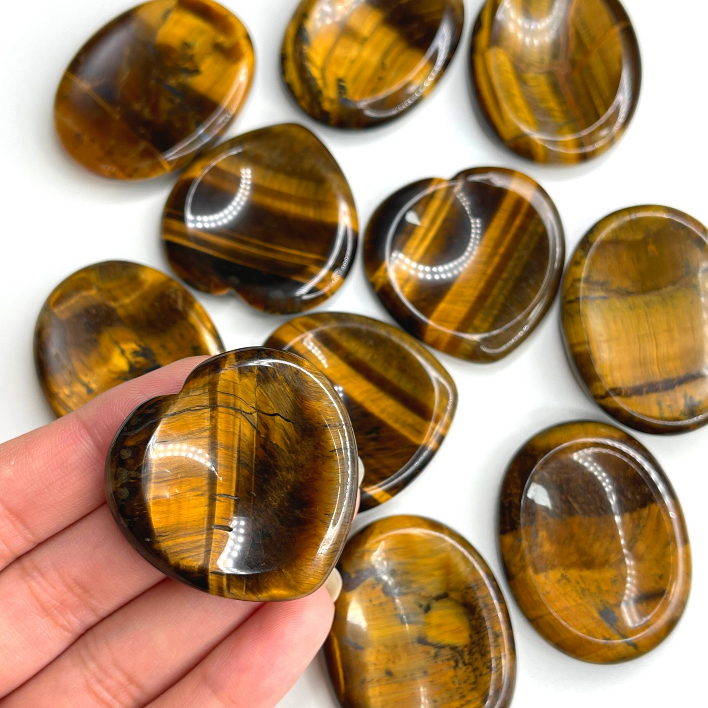 Tiger Eye Worry Stone