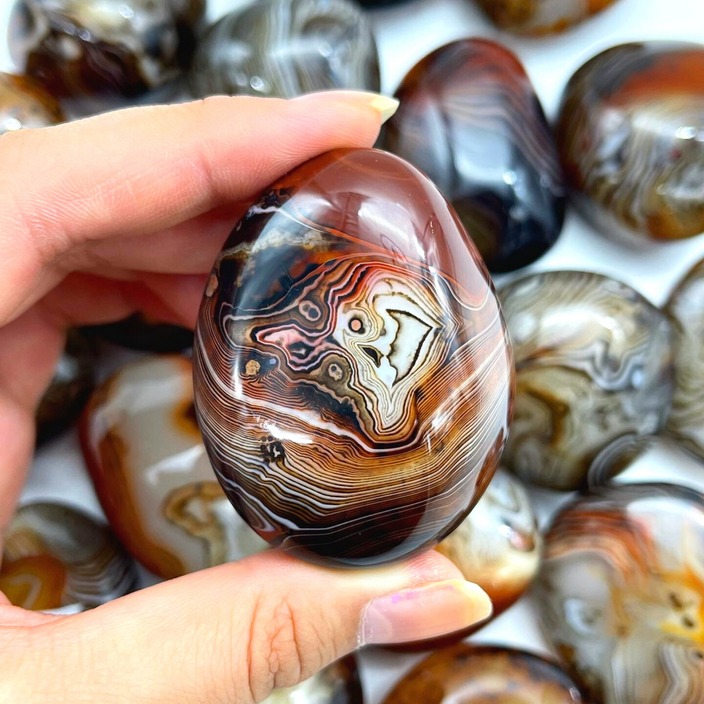 Sardonyx Palm-stones