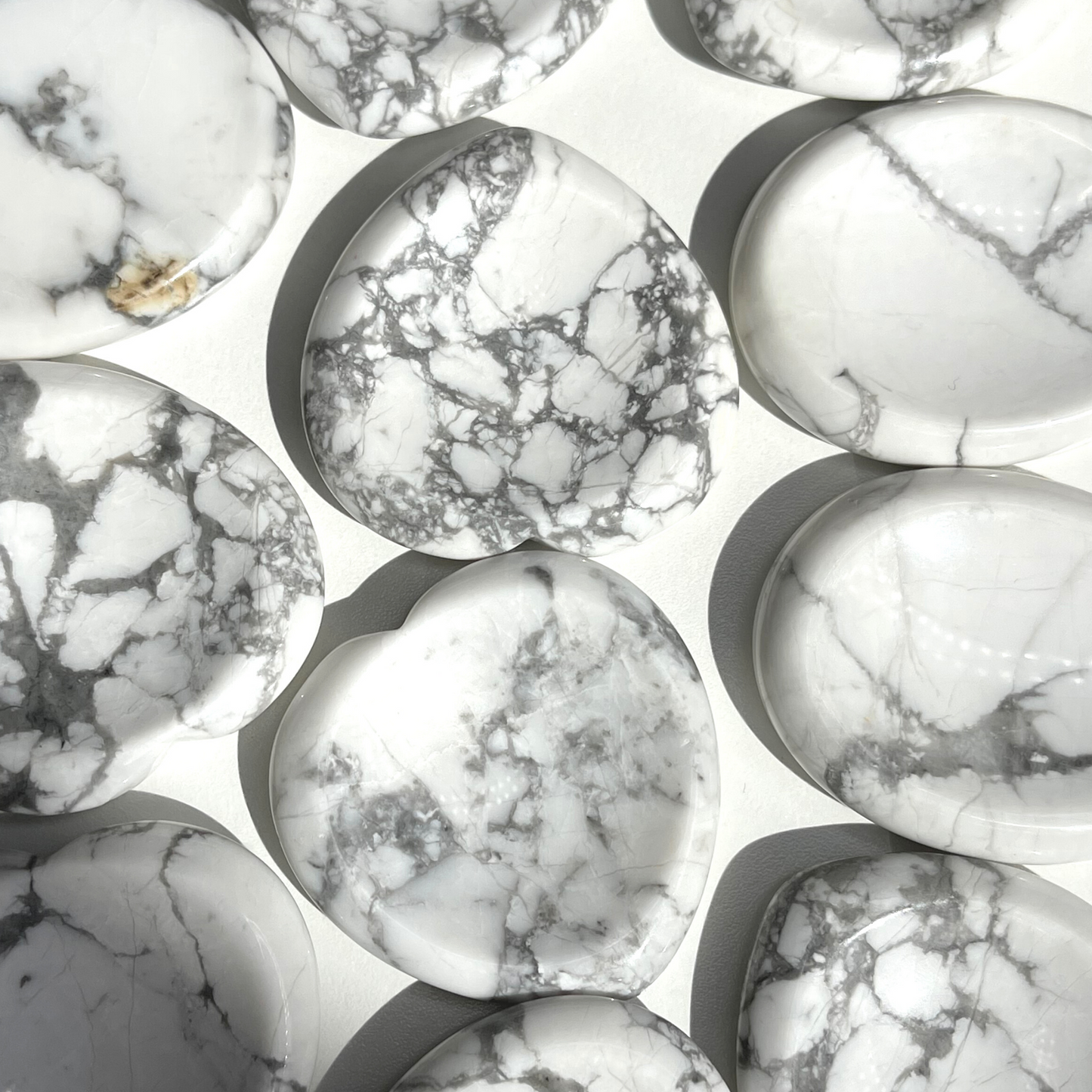 Howlite Worry Stone