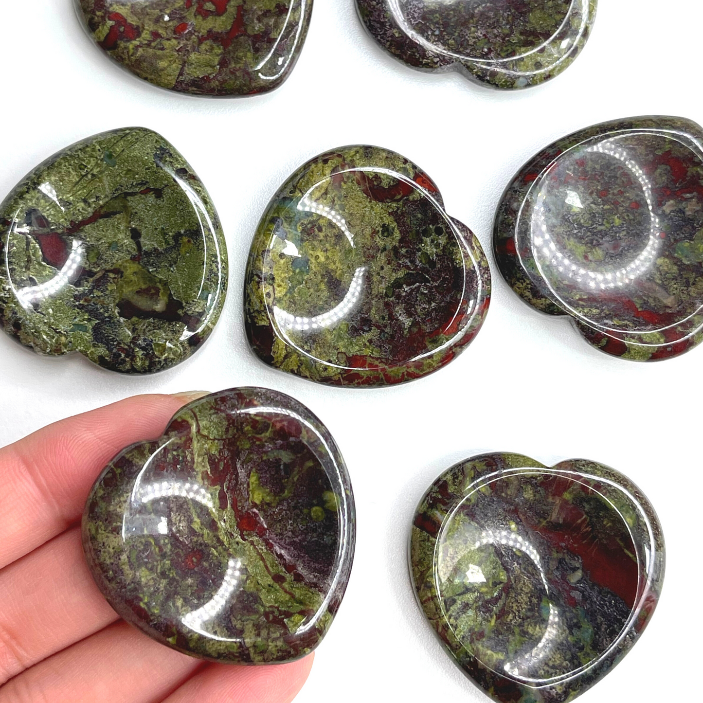 Dragon Bloodstone Worry Stone