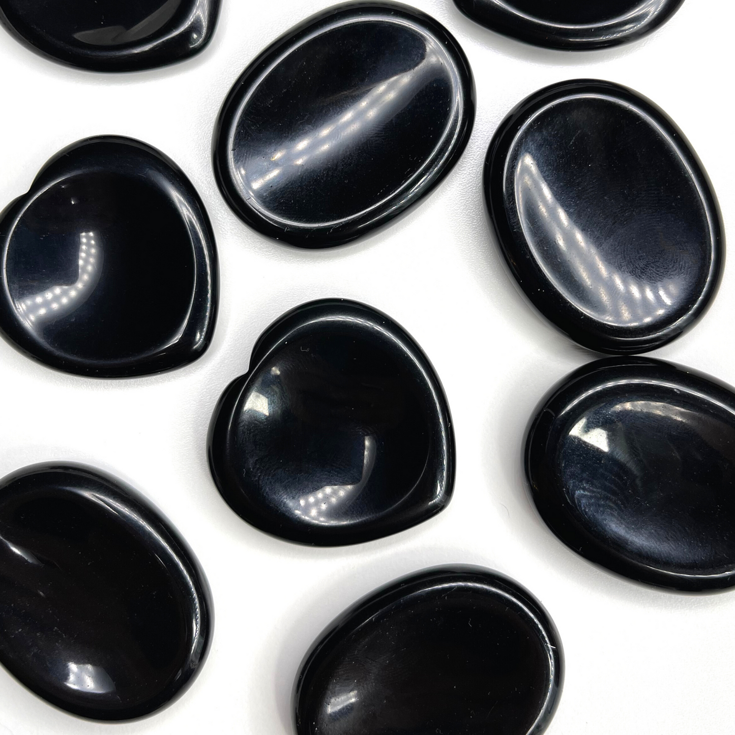 Black Obsidian Worry Stone