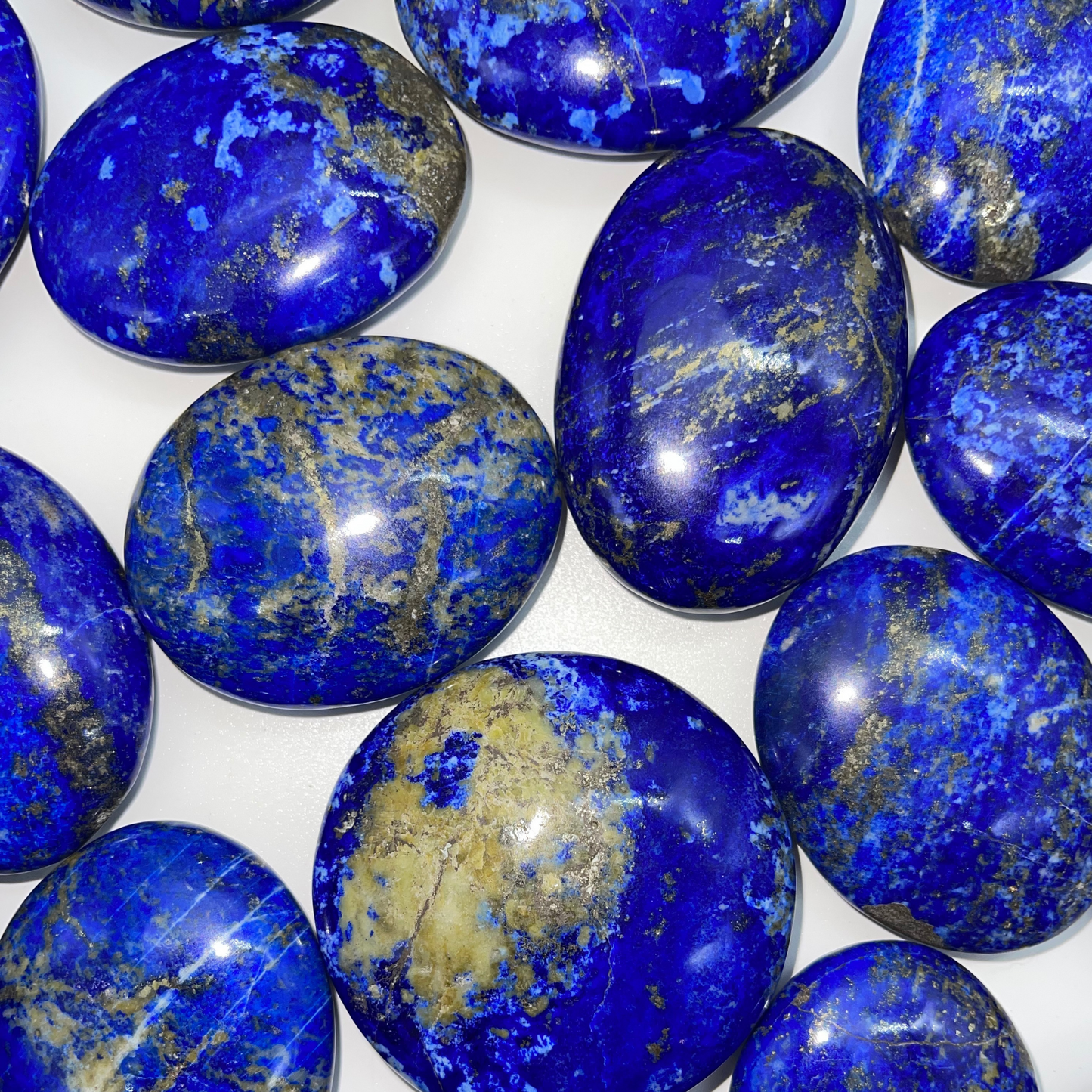 Lapis Lazuli Palm-Stones FEB-45