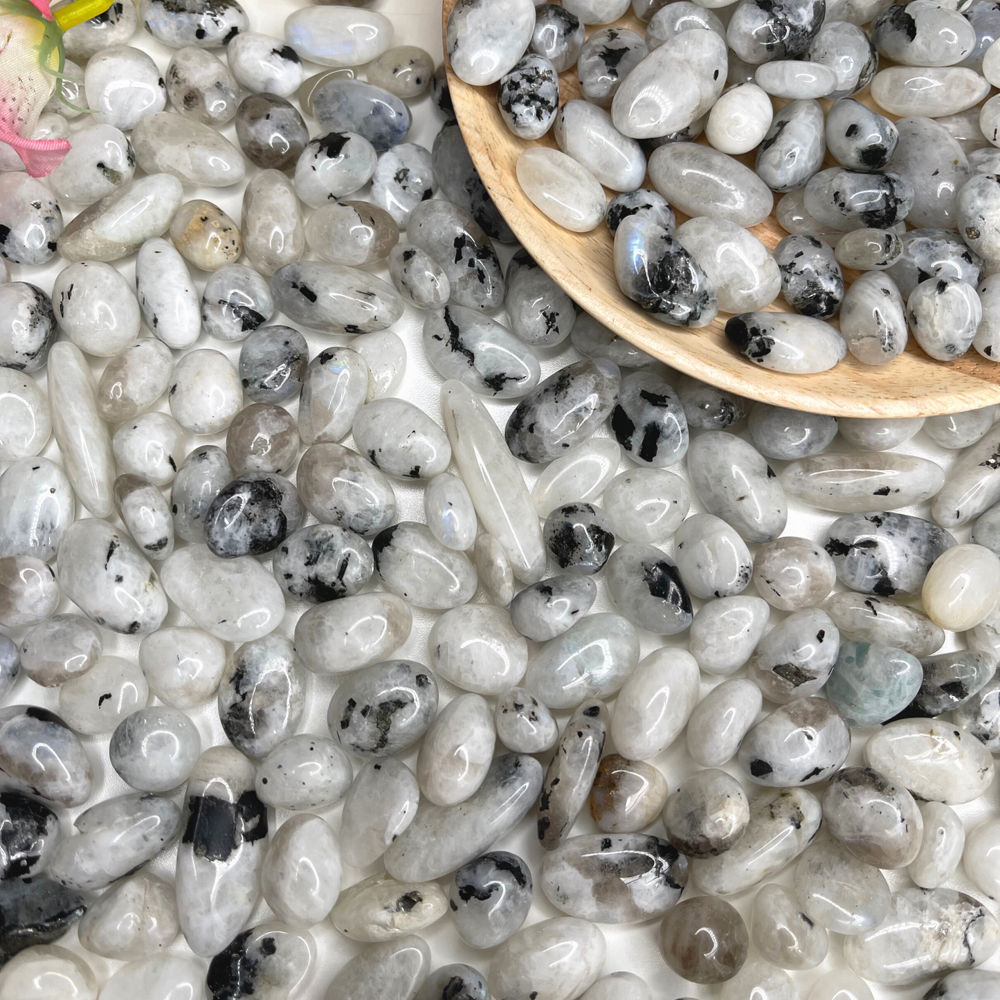 Rainbow Moonstone Tumble