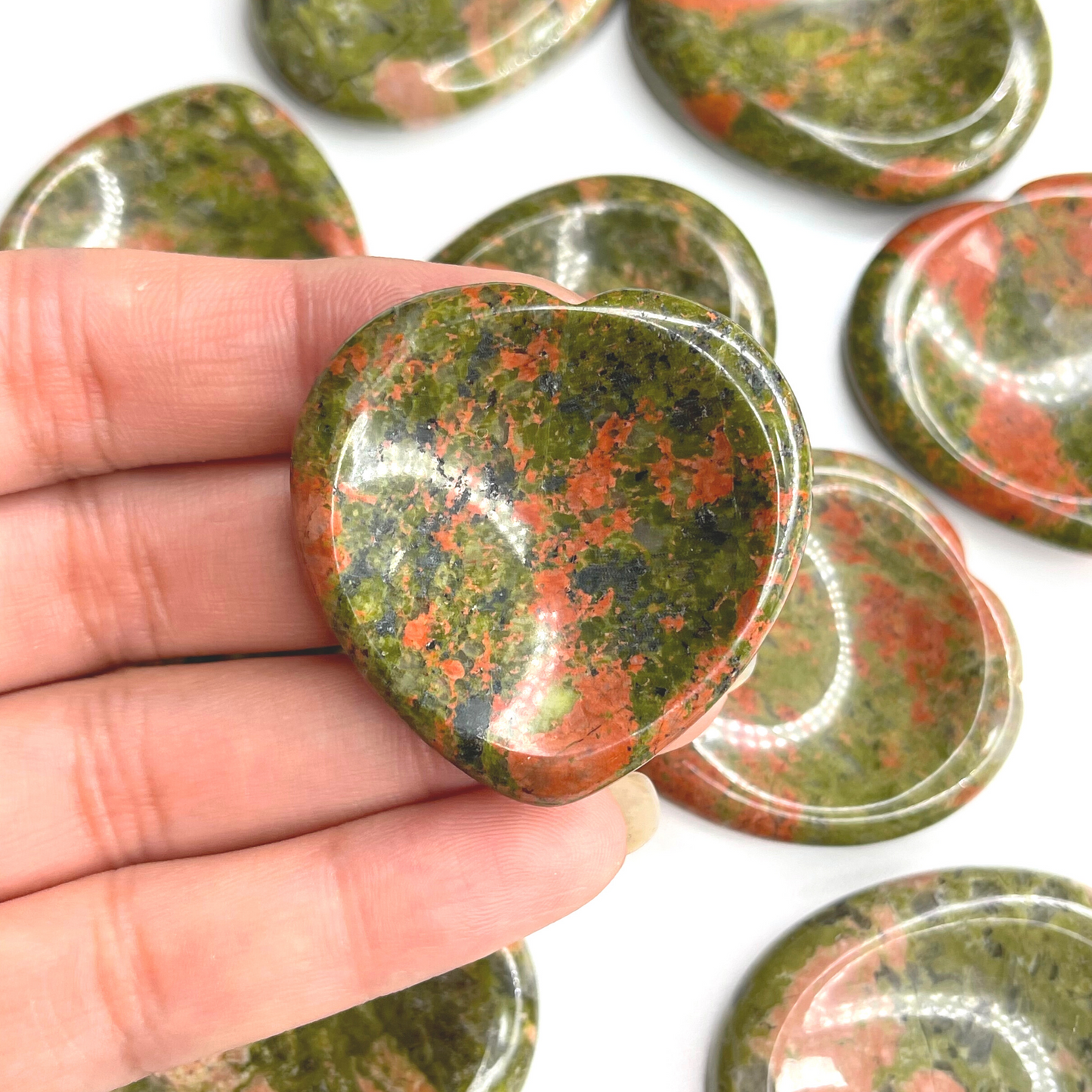 Unakite Worry Stone