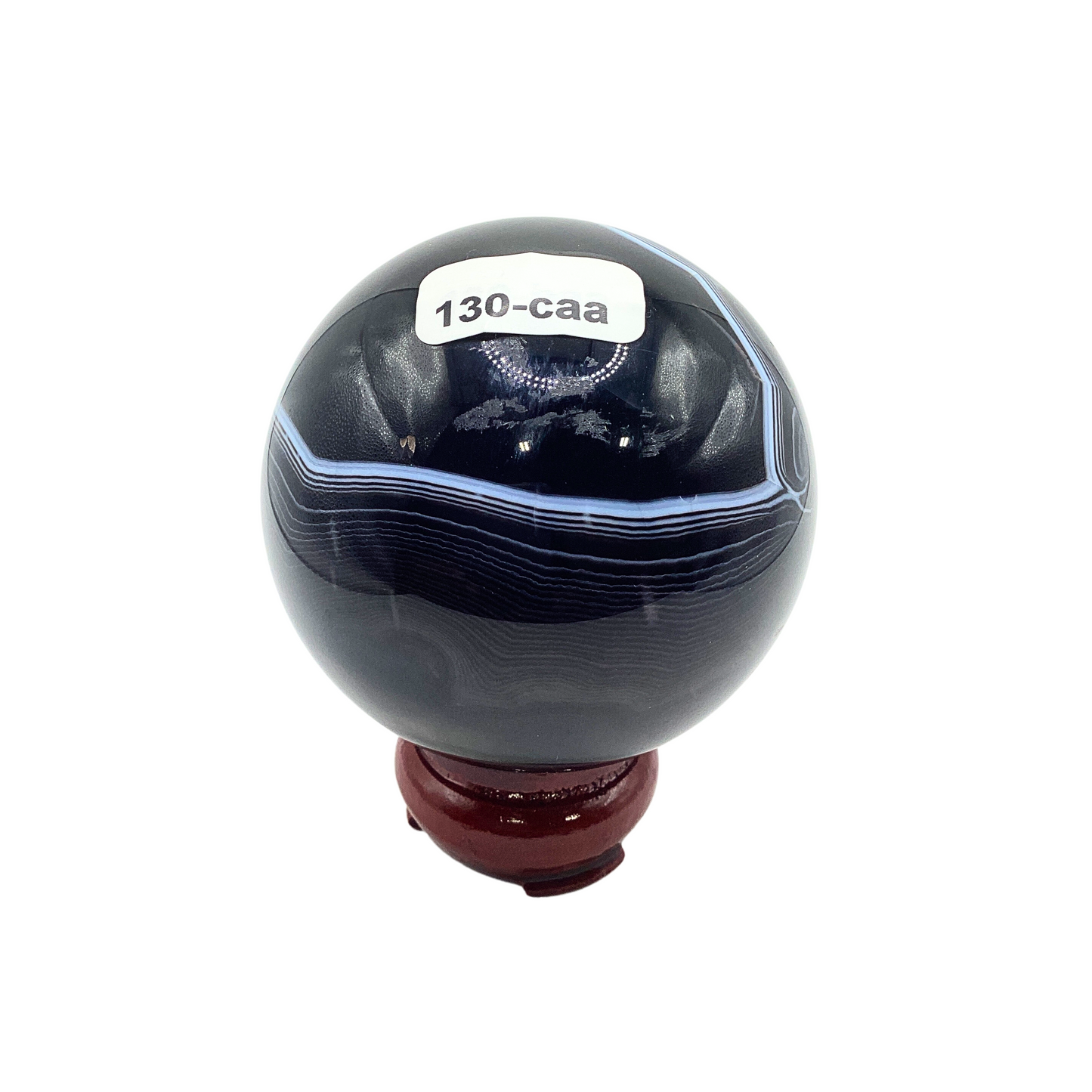 Black Agate Sphere CAA-130