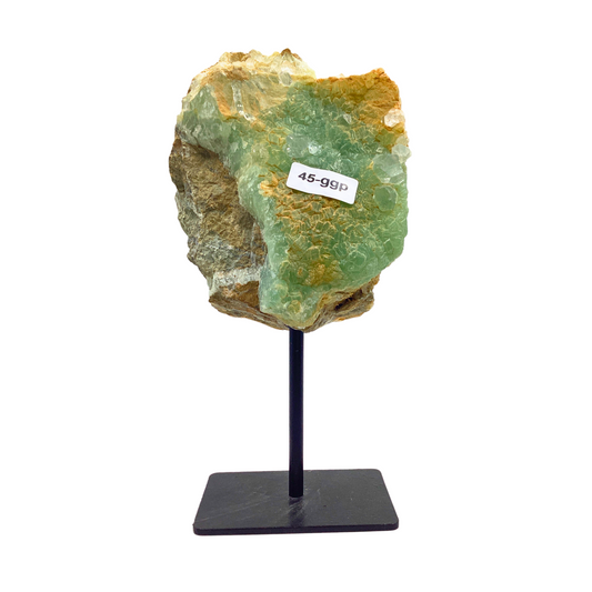 Green Calcite with Quartz  45-ggp