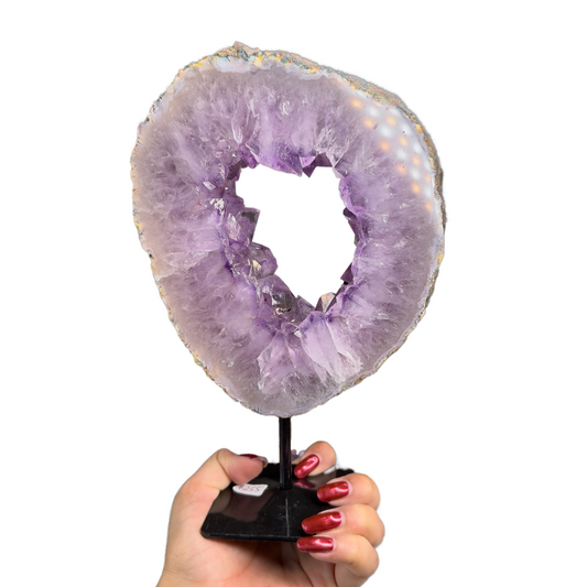 Amethyst Portal on Stand