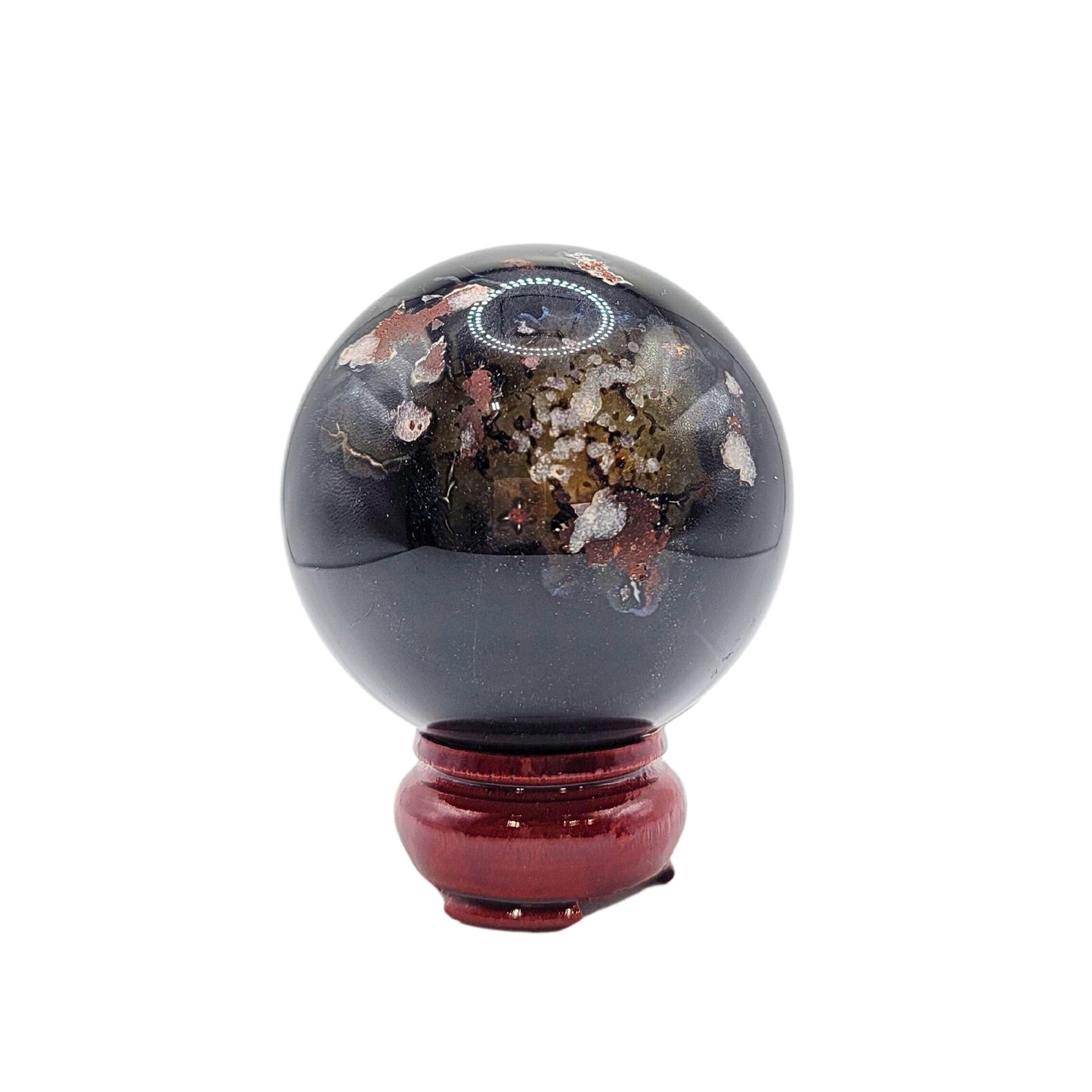 Black Agate Sphere CAH-110