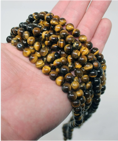 Gold Tiger Eye Strand