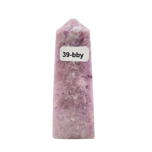 Lepidolite Tower 39-bby