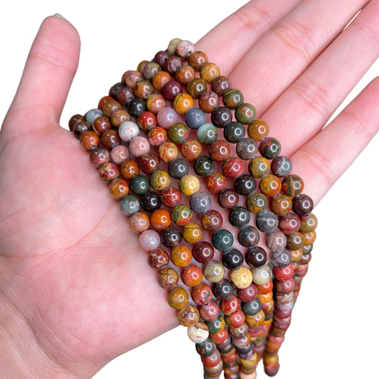 Ocean Jasper Bead Strand IMC-16