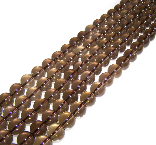 Smoky Quartz Bead Strand