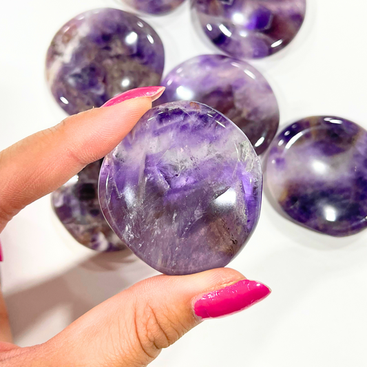 Dream Amethyst Worry Stone