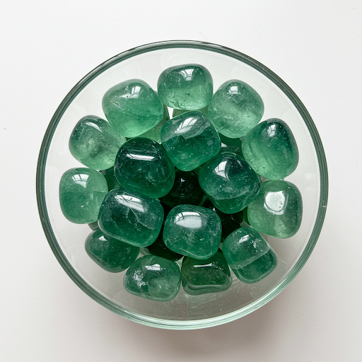 Green Fluorite Tumbles