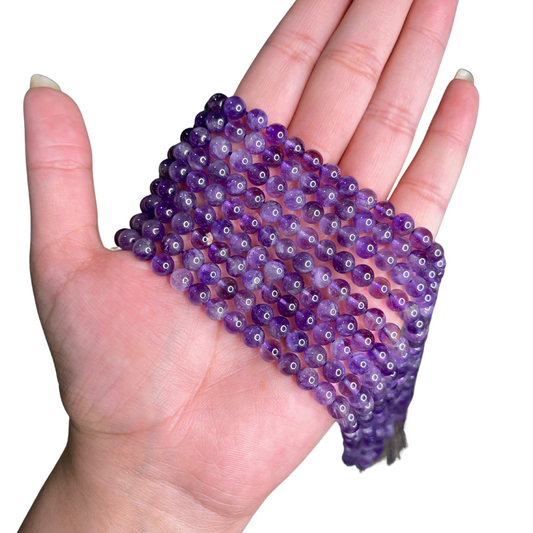 Amethyst Bead Strand