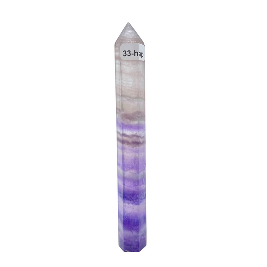 Purple Fluorite Tower 33-hap