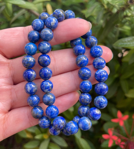 Lapis Lazuli Bead Bracelet