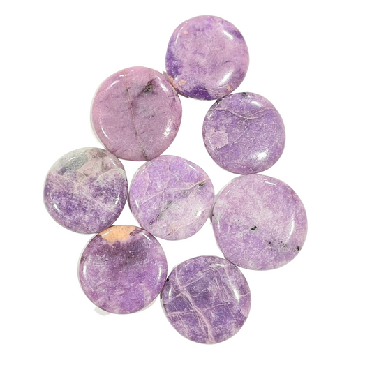 Lepidolite Worry Stone