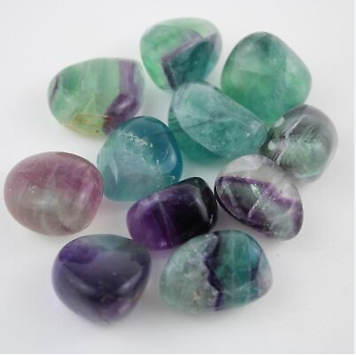 Rainbow Fluorite Tumbles