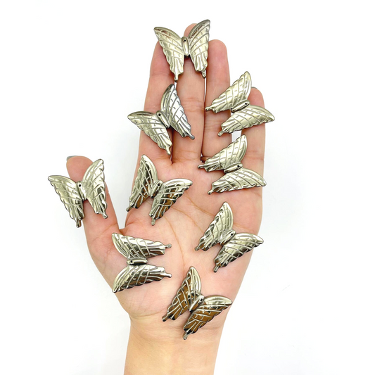 Pyrite Butterfly Carving