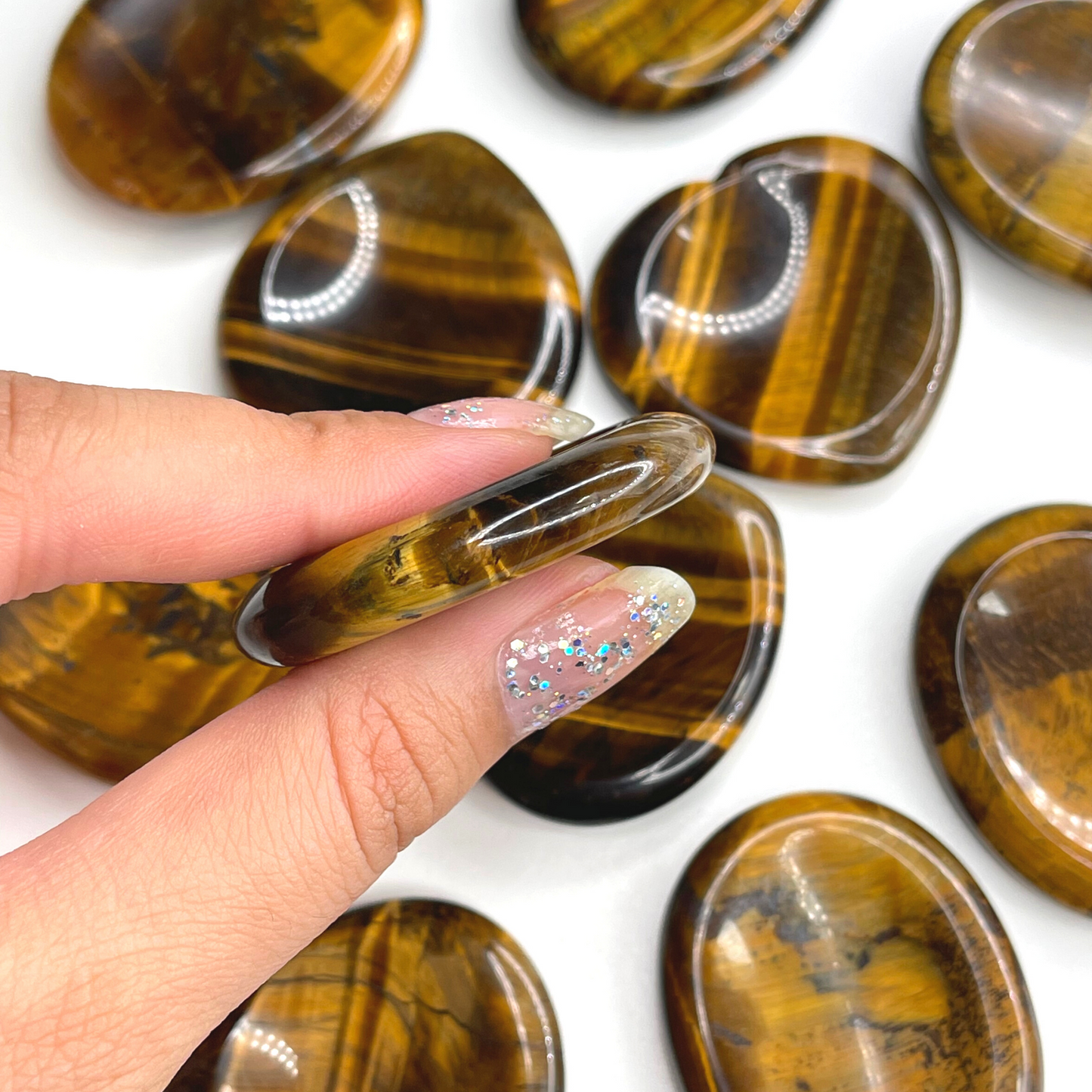 Tiger Eye Worry Stone